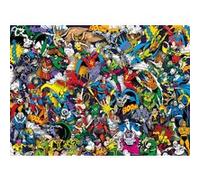 Puzzle Adulte Impossible DC - 1000 Pieces - Avengers Batman Superman Robin - Collection Super Heroes Avengers Batman Superman Robin