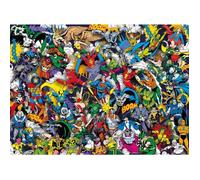 TOYS Puzzle Adulte Impossible DC - 1000 Pieces - Avengers Batman Superman Robin - Collection Super Heroes Avengers Batman Superman Robin