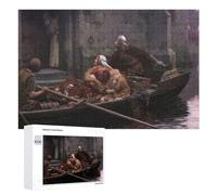 Puzzle Adulte in Time of Peril by Edmund Leighton, 1000 PCS