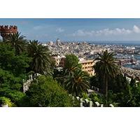 Puzzle Adulte Jeux d'anniversaire 300 pièces Ville Gênes Ligurie, Italie 38x26CM