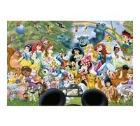 Puzzle adulte le monde de disney : princesses - roi lion - 101 dalmatiens - 1000 pieces - collection educa disney G