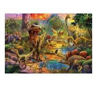 Puzzle adulte le monde des dinosaures - 1000 pieces - educa G