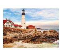 Puzzle adulte : le phare avec vue sur la mer et les rochers - 1500 pieces - educa collection paysage G