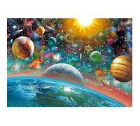 Puzzle Adulte Le Systeme Solaire Et Les Planetes - 1000 Pieces - Collection Espace
