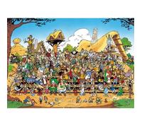 Puzzle Adulte Le village d'Astérix - 1000 Pieces - Collection BD Chien Idéfix Les Romains - Obélix - Cléopatre - Druide