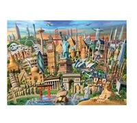 Puzzle adulte les plus beaux monuments du monde 1000 pieces - collection ville et pays - ravensburger nouveaute G