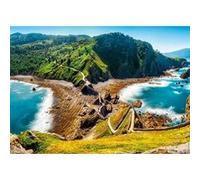 Puzzle adulte l'ile aux dragons - 1000 pieces - collection paysage mer et montagne - nathan G