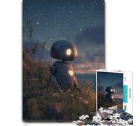 Puzzle Adulte Lonely Robot on A Hill, 1000 PCS
