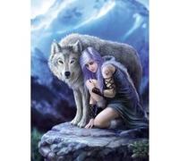 Puzzle Adulte : Loup Protecteur - Anne Stokes - 1000 Pieces