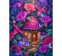 Puzzle Adulte Maison de Conte de fées, DIY Jigsaw Puzzle 1000 pièces Adultes 75x50cm, Divertissement Créatif, Détente & Relaxation Puzzles de Qualité Supérieure Cadeau