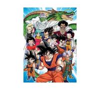 Puzzle Adulte Manga : Son Gohan Son Goten Son Goku Vegeta Piccolo - 1000 Pieces - Set Collection Personnage Super héros + Carte Tigre