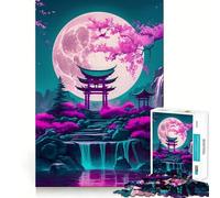 Puzzle Adulte Neon Night Planes 1000 pièces Sharp Logic Jouet Anti-Stress Découpe précise Objet de Collection (38x52cm)