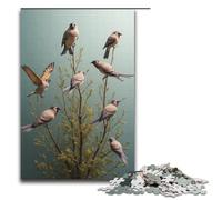 Puzzle Adulte Oiseaux de Retour 1000 pièces Puzzle en Bois pour Adultes et Enfants à partir de 12 Ans Jouet éducatif 1000 pièces (38 x 26 cm)