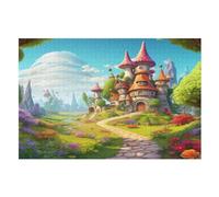 Puzzle Adulte Pays des Merveilles 1000 Pièces pour EnfFourmis À Partir De 12 Ans Puzzles en Bois Casse-tête （75×50cm）