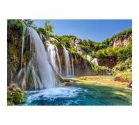 Puzzle adulte petit coin de paradis - merveilleuse chute d'eau - 1000 pieces - collection paysage et cascade