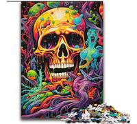 Puzzle Adulte psychédélique 2000 pièces, Jeux éducatifs, décoration d'intérieur, Cadeau d'anniversaire, Art Mural (70x100cm)