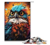 Puzzle Adulte psychédélique coloré Bluebird 1000 pièces en Papier pour Enfants de 14 Ans et Plus Jeu Stimulant 1000 pièces (38 x 26 cm)