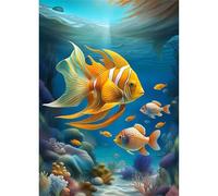 Puzzle Adulte Puzzle 1000 pièces Animaux Marins Puzzles Adultes à partir de 14 Ans Puzzles de Famille