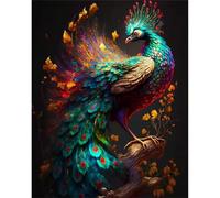 Puzzle Adulte Puzzle 1000 pièces Beaux Paons Puzzles Adultes à partir de 14 Ans Puzzles de Famille