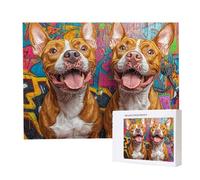 Puzzle Adulte - Puzzle 1000 pièces - Bulldog - Adultes et Enfants Haut 14 Ans - Puzzles de Qualité Supérieure - Puzzles pour Adultes Jeu éducatif Challenge Toy Cadeaux 1000 pièces k-180