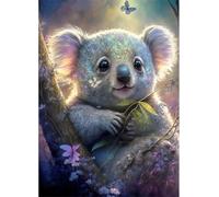Puzzle Adulte Puzzle 1000 pièces Koala Animal Puzzles Adultes à partir de 14 Ans Puzzles de Famille