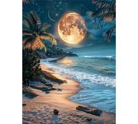 Puzzle Adulte Puzzle 1000 pièces L'île de Luna Puzzles Adultes à partir de 14 Ans Puzzles de Famille