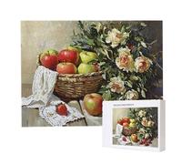 Puzzle Adulte - Puzzle 1000 pièces - Panier de fruits fleurs - Adultes et Enfants haut 14 ans - Puzzles de Qualité Supérieure - Puzzles pour Adultes Jeu éducatif Challenge Toy Cadeaux 1000 pièces k240