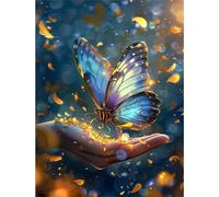 Puzzle Adulte Puzzle 1000 pièces Papillon Palmier Puzzles Adultes à partir de 14 Ans Puzzles de Famille