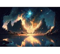 Puzzle Adulte Puzzle 1000 pièces Paysage Fantastique Puzzles Adultes à partir de 14 Ans Puzzles de Famille