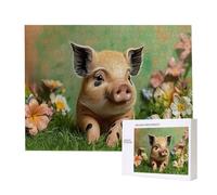 Puzzle Adulte - Puzzle 1000 pièces - Porcs de Prairie - Adultes et Enfants dès 14 Ans - Puzzles de qualité supérieure - Puzzles pour Adultes Jeu éducatif Challenge Toy Cadeaux 1000 pièces n-82