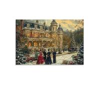 Puzzle Adulte - Puzzle 1000 piècesLa Veille de Noël Victorienne Adultes et Enfants dès 14 Ans - Puzzle de qualité supérieure 26x38cm