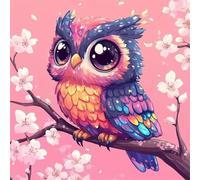 Puzzle Adulte, Puzzle 120 pièces pour Adultes, Jeu éducatif défi Jouet, Détente & Relaxation, Puzzles Impossible pour Jeu Activité Familiale Hibou Violet