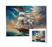 Puzzle Adulte - Puzzle 1500 pièces - Bateaux à Voile - Adultes et Enfants Haut 14 Ans - Puzzles de Qualité Supérieure - Puzzles pour Adultes Jeu éducatif Challenge Toy Cadeaux 1500 pièces k-185