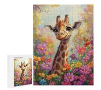 Puzzle Adulte - Puzzle 1500 pièces - Girafe - Adultes et Enfants dès 14 Ans - Puzzles de qualité supérieure - Puzzles pour Adultes Jeu éducatif Challenge Toy Cadeaux 1500 pièces n-1023