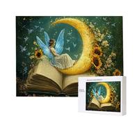 Puzzle Adulte - Puzzle 1500 pièces - La Fille de la Lune - Adultes et Enfants dès 14 Ans - Puzzles de qualité supérieure - Puzzles pour Adultes Jeu éducatif Challenge Toy Cadeaux 1500 pièces n-1013