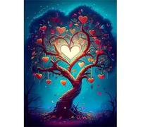 Puzzle Adulte Puzzle 1500 pièces l'arbre de l'amour Puzzles Adultes à partir de 14 Ans Puzzles de Famille