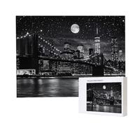 Puzzle Adulte - Puzzle 1500 pièces - Le Pont Brooklyn - Adultes et Enfants Haut 14 Ans - Puzzles de Qualité Supérieure - Puzzles pour Adultes Jeu éducatif Challenge Toy Cadeaux 1500 pièces k-55