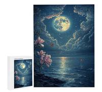 Puzzle Adulte - Puzzle 1500 pièces - Lune orchidée Jade - Adultes et Enfants dès 14 Ans - Puzzles de qualité supérieure - Puzzles pour Adultes Jeu éducatif Challenge Toy Cadeaux 1500 pièces n-1017