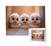 Puzzle Adulte - Puzzle 1500 pièces - Mignon Canard - Adultes et Enfants dès 14 Ans - Puzzles de qualité supérieure - Puzzles pour Adultes Jeu éducatif Challenge Toy Cadeaux 1500 pièces n-513