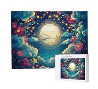 Puzzle Adulte - Puzzle 1500 pièces - Paysage de Lune - Adultes et Enfants Haut 14 Ans - Puzzles de Qualité Supérieure - Puzzles pour Adultes Jeu éducatif Challenge Toy Cadeaux 1500 pièces k-961