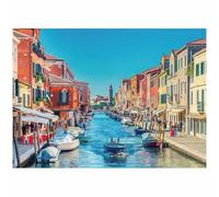 Puzzle Adulte Puzzle 1500 pièces Ville de Venise Puzzles Adultes à partir de 14 Ans Puzzles de Famille
