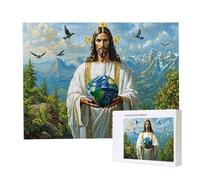 Puzzle Adulte - Puzzle 2000 pièces - Jésus terrestre - Adultes et Enfants Haut 14 Ans - Puzzles de Qualité Supérieure - Puzzles pour Adultes Jeu éducatif Challenge Toy Cadeaux 2000 pièces k-120
