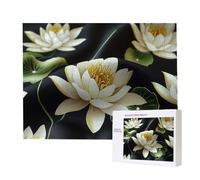 Puzzle Adulte - Puzzle 2000 pièces - Lotus Blanc - Adultes et Enfants dès 14 Ans - Puzzles de qualité supérieure - Puzzles pour Adultes Jeu éducatif Challenge Toy Cadeaux 2000 pièces n-20