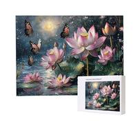 Puzzle Adulte - Puzzle 2000 pièces - Lotus Papillon - Adultes et Enfants Haut 14 Ans - Puzzles de Qualité Supérieure - Puzzles pour Adultes Jeu éducatif Challenge Toy Cadeaux 2000 pièces k-310