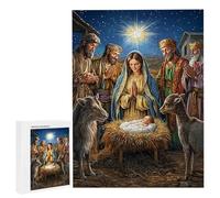 Puzzle Adulte - Puzzle 2000 pièces - Naissance de Jésus - Adultes et Enfants dès 14 Ans - Puzzles de qualité supérieure - Puzzles pour Adultes Jeu éducatif Challenge Toy Cadeaux 2000 pièces n-936