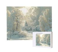 Puzzle Adulte - Puzzle 2000 pièces - Paysage de Neige en Hiver -Enfants Haut 14 Ans - Puzzles de Qualité Supérieure - Puzzles pour Adultes Jeu éducatif Challenge Toy Cadeaux 2000 pièces k-140