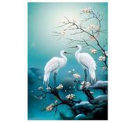 Puzzle Adulte Puzzle 300 pièces Grues Blanches Puzzles Adultes à partir de 14 Ans Puzzles de Famille