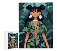 Puzzle Adulte - Puzzle 3000 pièces - Femme de la Jungle - Adultes et Enfants dès 14 Ans - Puzzles de qualité supérieure - Puzzles pour Adultes Jeu éducatif Challenge Toy Cadeaux 3000 pièces n-113