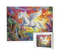 Puzzle Adulte - Puzzle 3000 pièces - La Licorne - Adultes et Enfants Haut 14 Ans - Puzzles de Qualité Supérieure - Puzzles pour Adultes Jeu éducatif Challenge Toy Cadeaux 3000 pièces k-181