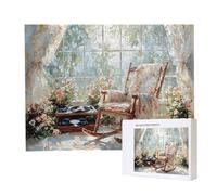 Puzzle Adulte - Puzzle 3000 pièces - Machine à disques Rocking Chair -Enfants Haut 14 Ans - Puzzles de Qualité Supérieure - Puzzles pour Adultes Jeu éducatif Challenge Toy Cadeaux 3000 pièces k-903